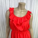 One Clothing Sleeveless Summer Red Dress M Photo 3