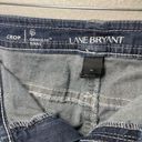 Lane Bryant  Crop Jeans Genius Fit 20 Womens Embroidered Pocket plus Photo 4