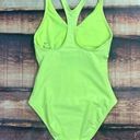 Nike  Highlighter Yellow Neon One Piece Swim Suit Photo 3