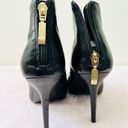 Guess  "Ashleigh" size 8.5 Open Toe Black Leather Booties MSRP: $98 Photo 2