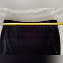 J.Jill  Wearever Collection Black Velvet Pencil Skirt Size LP Photo 4