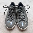 Ecco  Fara Sneaker Grey Patent Leather, 37 / 6.5, travel, walking, sophisticated Photo 1