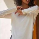 Sweaty Betty NWT  Tie Side Yoga Long Sleeve Top Lily White Photo 1