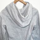 Halara  Light Gray Full Zip Cotton Blend NEW Sweatshirt With Hood Photo 12