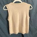 Ann Taylor Factory: Cream Colored Sweater Vest- Office/Business/Work- M Photo 8