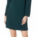 CeCe  Puff Sleeve Tie Neck Dress in spruce green Photo 0