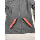 prAna  Jacket Womens Medium Full Zip‎ Long Sleeve Outdoor Lightweight Medium Gray Photo 4