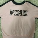 PINK - Victoria's Secret PINK Victoria’s Secret Gray Pink Crewneck Photo 0