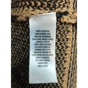 kim rogers  Tan Black Chevron Pattern Open Front Cardigan Womens XL Photo 4