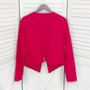 Torrid Ponte Knit Cutaway Blazer Jacket Pink Large 12 Open Front Photo 9