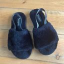 UGG  Koolaburra Fuzz’n II Slip-On Slippers Faux Fur in Black Size 5 Photo 4