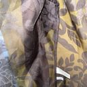 Susan Bristol  Women’s Sheer Floral Brown Blouse Size 4‎ Pre-owned Photo 3