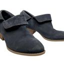 Vintage Blue Crown  Suede Leather Ankle Boots Booties 7 Windy Western Photo 0