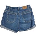 Ralph Lauren VTG 90s Lauren  Mom Shorts Womens Size 4 Blue Denim Cuffed High Rise Photo 1