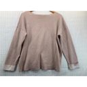 H&M  Basic Size M Dusky Rose/Pink Sweater Long Sleeve Relaxed Fit Pretty Photo 5