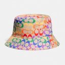 Coach  rainbow signature Bucket Hat C9122 Photo 5