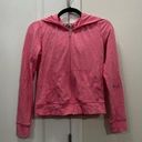 Juicy Couture  Pink Y2K Logo Zip Up Hoodie Size Small Photo 0