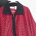 Lemoda Red & Black Poncho(Size One Size ) Photo 6