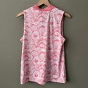 Tommy Bahama  Pink Quarter Zip Golf Tank - L Photo 3