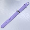 New Purple Apple Watch Silicone Sport Band Smart Watch Band Strap 38/40/41mm Photo 3