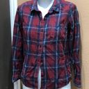 Roxy  plaid button up shirt Photo 1