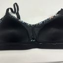 Torrid  Curve Black Pastel Design Keyhole Pullover Adjustable Sports Bra- Size 1 Photo 9