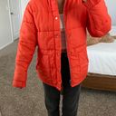 JC Penny Vintage Orange Puffer Coat Photo 0