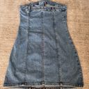 Garage Button Down Jean Dress Photo 2