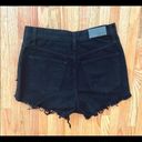 LF NWT  Carmar Black Denim Distressed Shorts‎ Sold Out Online Size 25 Photo 4