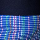 Polo  Golf Ralph Lauren Skort Blue Rainbow Stripe Textured pull on Large Photo 2