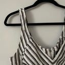 BCBGMAXAZRIA striped linen blend crop top Size 6 Photo 5