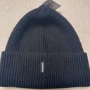 Lululemon  Ribbed Beanie Merino Wool Blend SZ L/XL  black NWT UNISEX $54 Photo 1