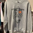 Gildan Cute Pregnant Skeleton Sweatshirt Photo 0