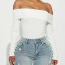 Off The Shoulder Top White Size M Photo 0