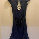 Angel Biba Navy blue Cocktail Dress Photo 4