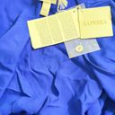 La Perla NWT   abito incrociato bath-suit cover royal blue silk wrapped dress/pareo IT38 Photo 5