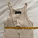 River Island  Beige Cream Ruched Draped Sweater Vest Cardigan size Small Photo 6