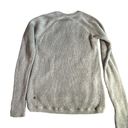 Lululemon  Womens Gray Long-Sleeve Knit Sweater With Pockets and thumb hole No Si Photo 1