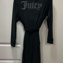 Juicy Couture  Black Studded Robe Size S/M Photo 3