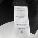 n:philanthropy Philanthropy Black Short Sleeve Tee Neck Slit XS New Photo 4