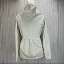 Defy white zip up jacket size medium Photo 1