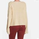 360 Cashmere  yellow/beige light weight knit cashmere pullover sweater Sz XS $334 Photo 1