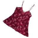 secret treasures maroon lace floral cami Photo 8