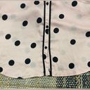 Kate Spade  Button Down Polka Dot Sleep Shirt Photo 4