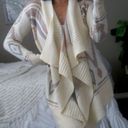 Roxy  Tribal Knit Waterfall Cardigan Sweater Photo 1