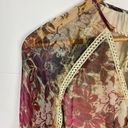 In Bloom Sundance Gracie  Floral Peasant Boho Top  Medium Photo 3