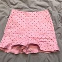 ZARA Pink Polka Dot Shorts Photo 2