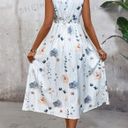 SheIn LUNE Women's Floral Print V-Neck Sleeveless Summer Dress Photo 1