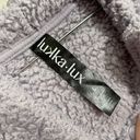 Lukka Lux lavender Sherpa lined hoodie  Size Large Photo 9