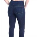 Spanx Dark Wash Side Zip High Waist High Rise Skinny Jeans Women's Size S, 2-4 Photo 2